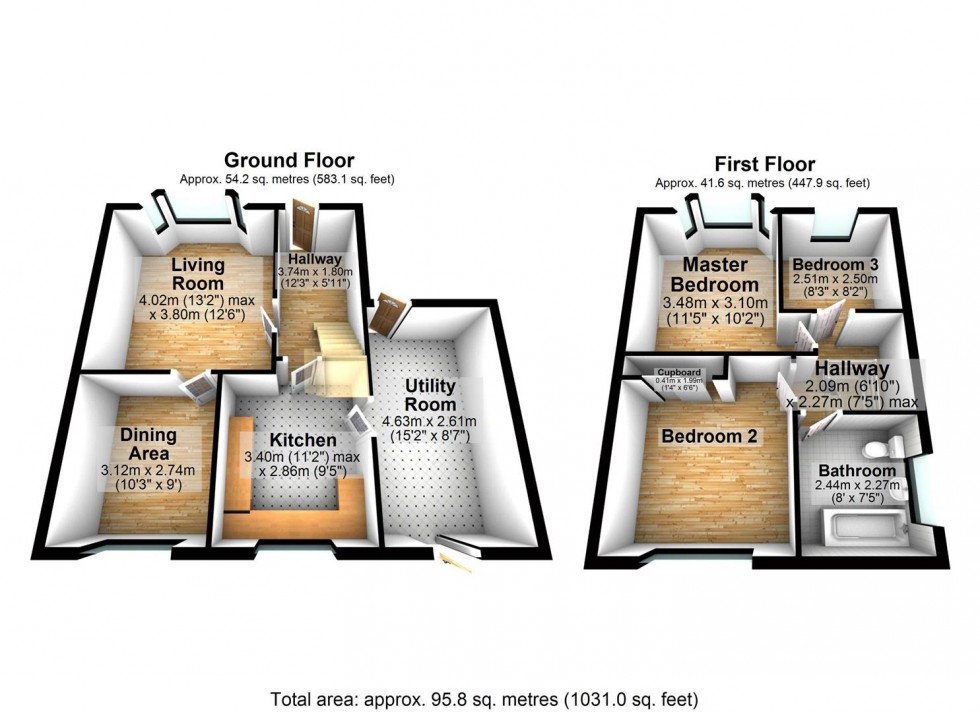 Floorplan for Railton Avenue, Blackburn