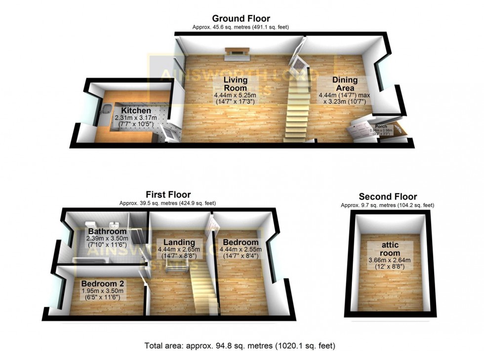 Floorplan for Cemetery Road, Darwen