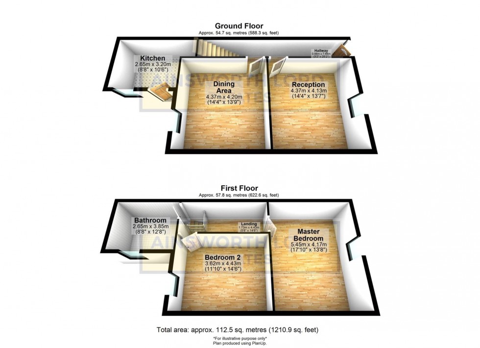 Floorplan for Sandringham Road, Darwen