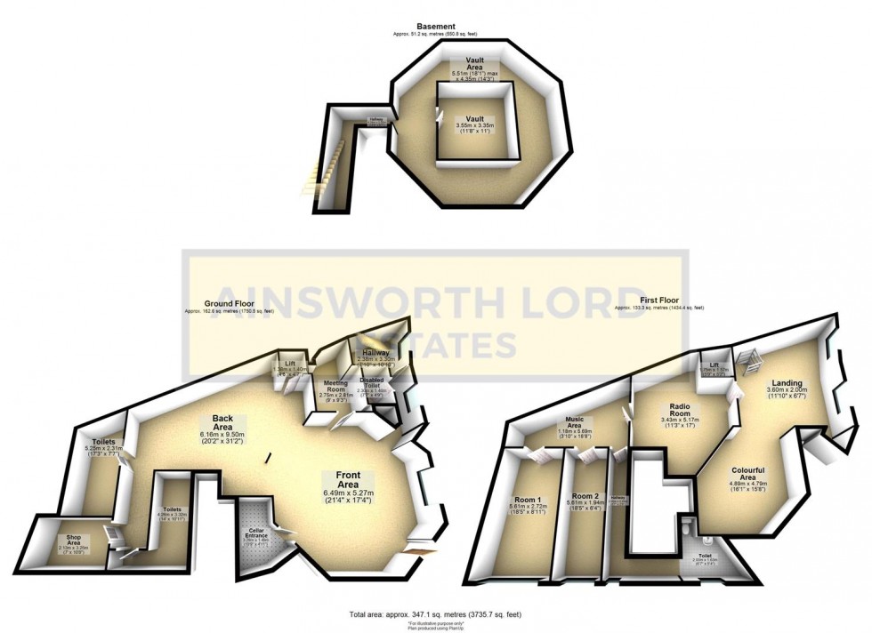 Floorplan for Town Centre, Croft St. Darwen BB3