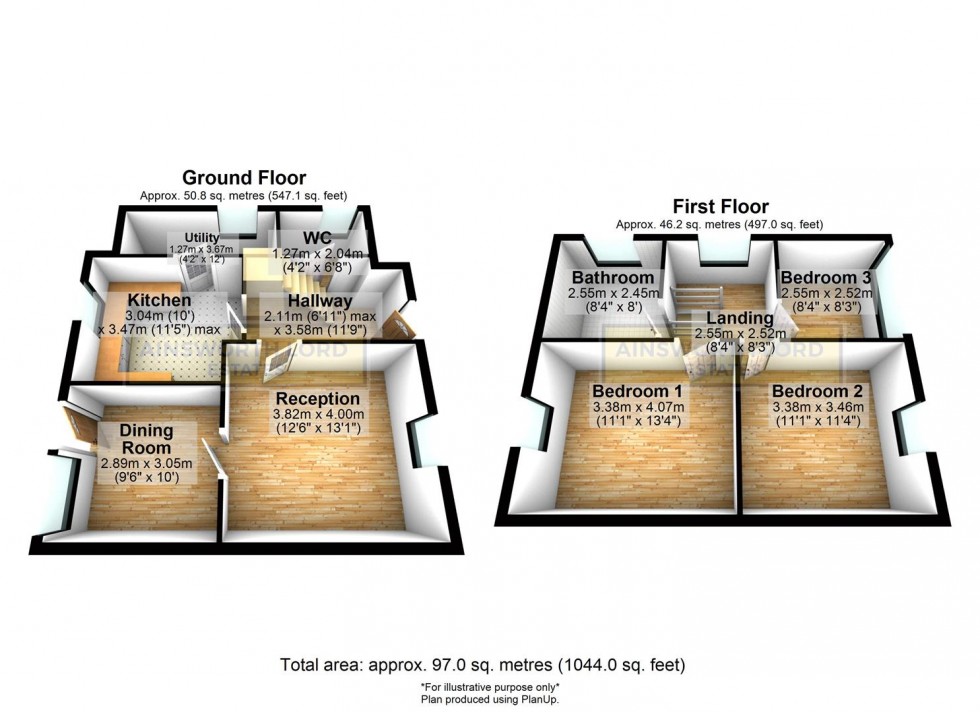 Floorplan for Greenside Avenue, Blackburn