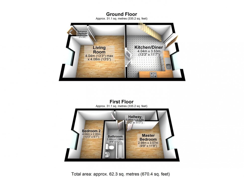 Floorplan for Sudell Road, Darwen