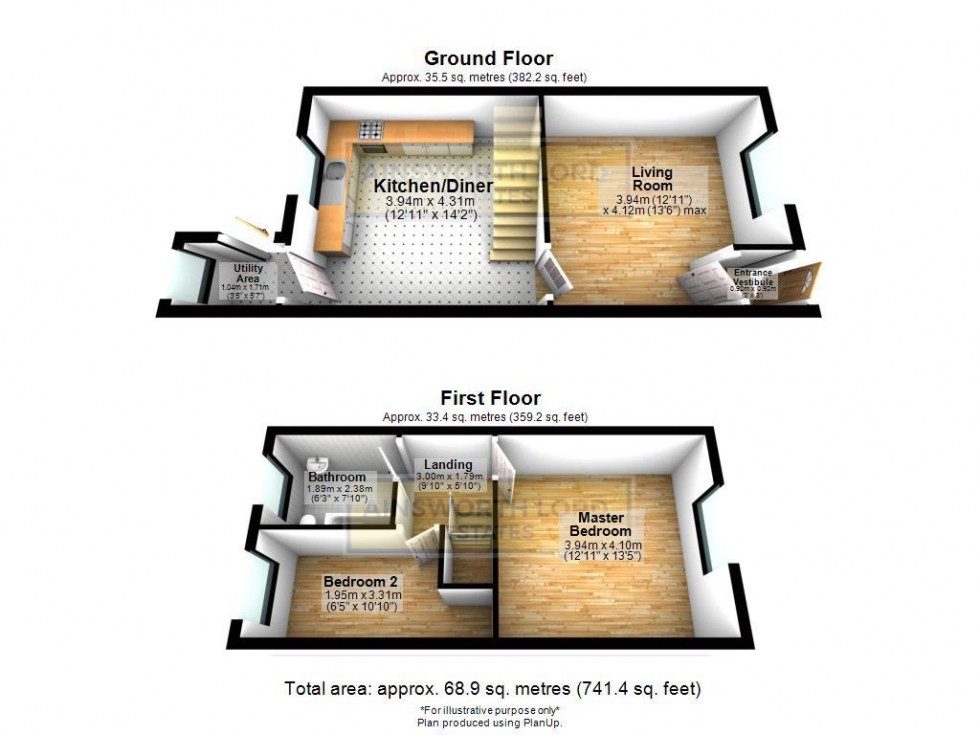 Floorplan for Newton Street, Darwen