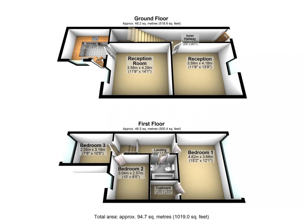 Floorplan for Sudell Road, Darwen