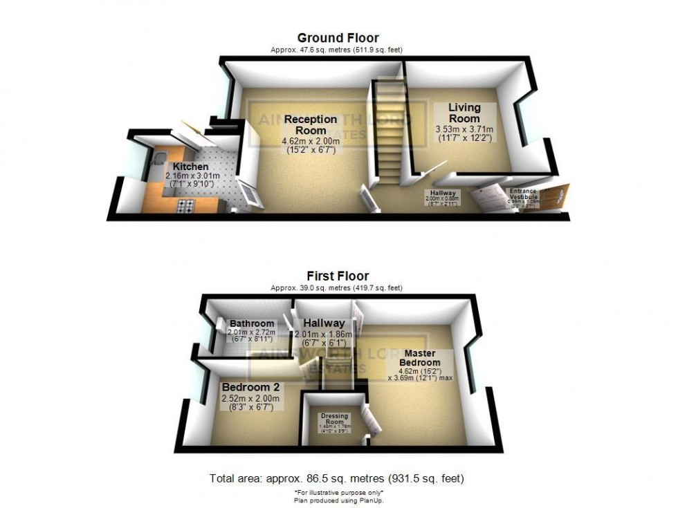 Floorplan for Meta Street, Blackburn