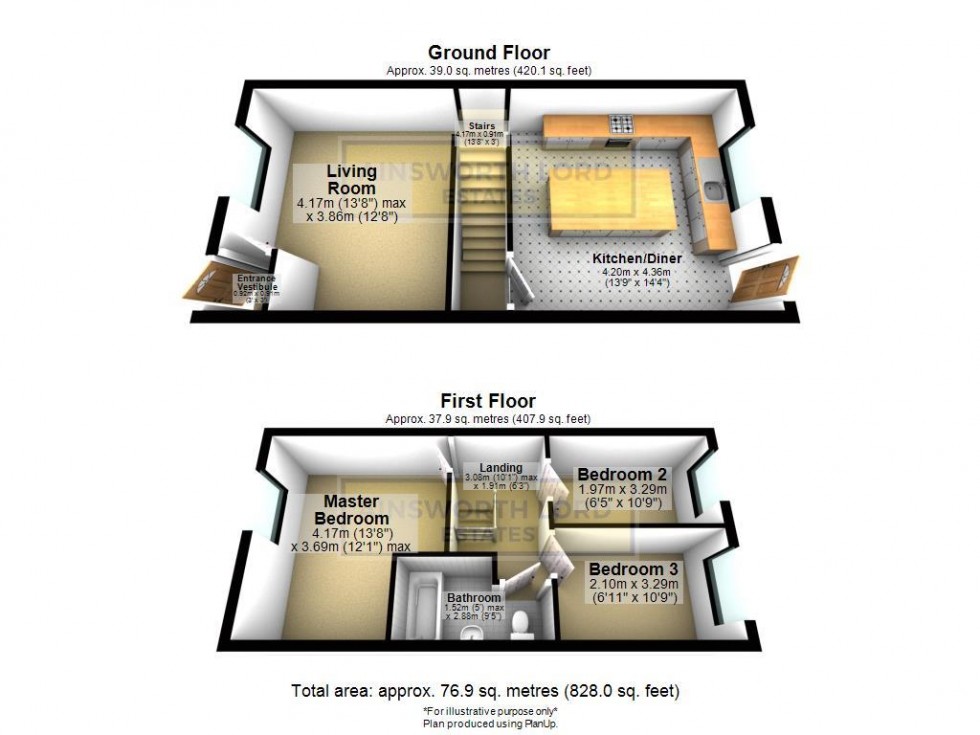 Floorplan for Lightbown Street, Darwen