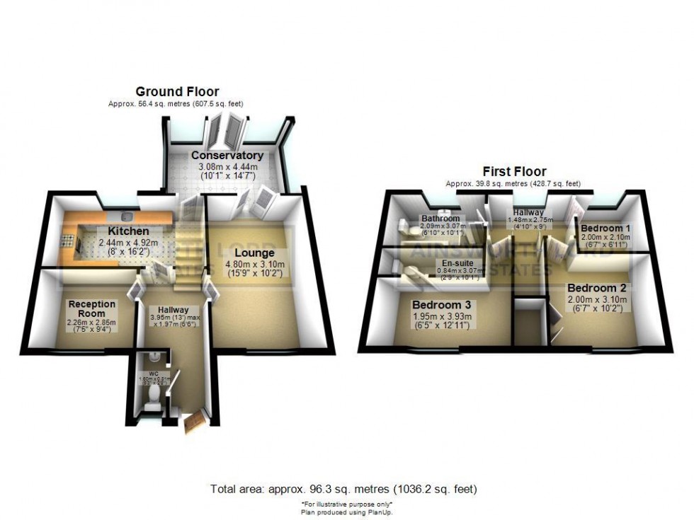 Floorplan for Caltha Drive, Regent's Park, Lower Darwen