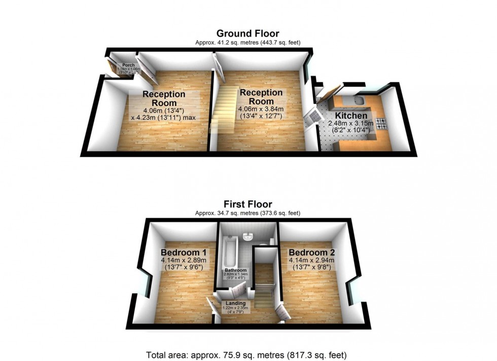 Floorplan for Preston Street, Darwen