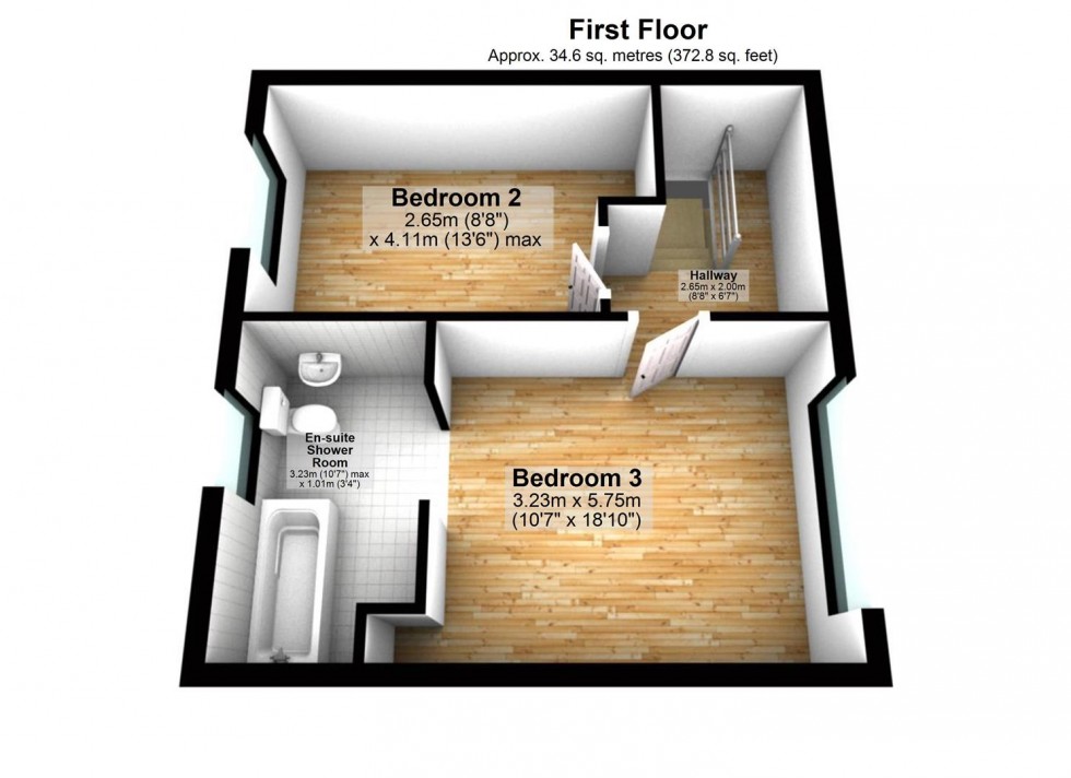 Floorplan for Pole Lane, Darwen