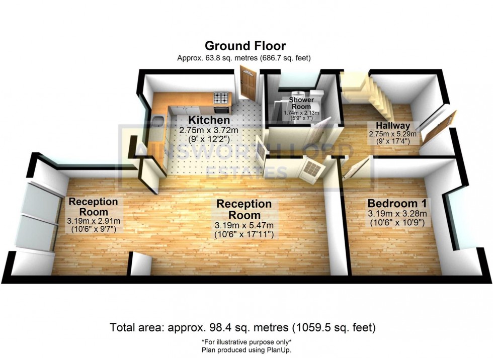 Floorplan for Pole Lane, Darwen