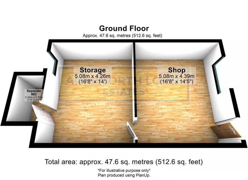 Floorplan for Blackburn Road, Darwen