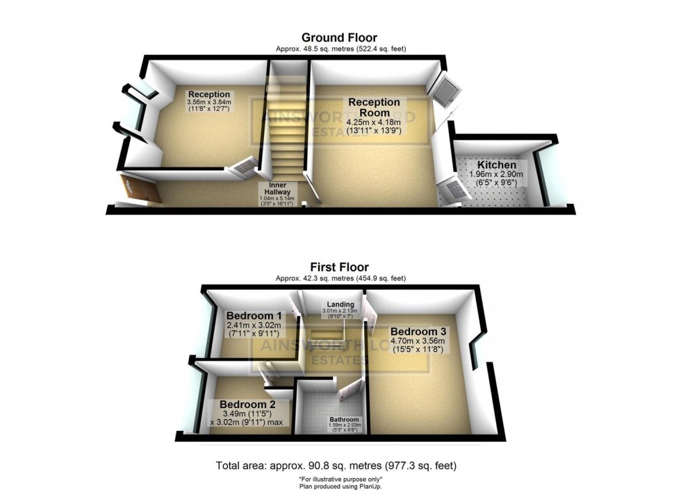 Floorplan for Limes Avenue , Bold Venture, Darwen