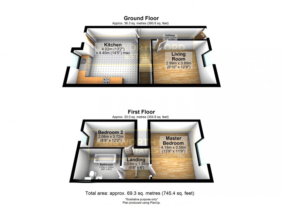 Floorplan for Snape Street, Darwen