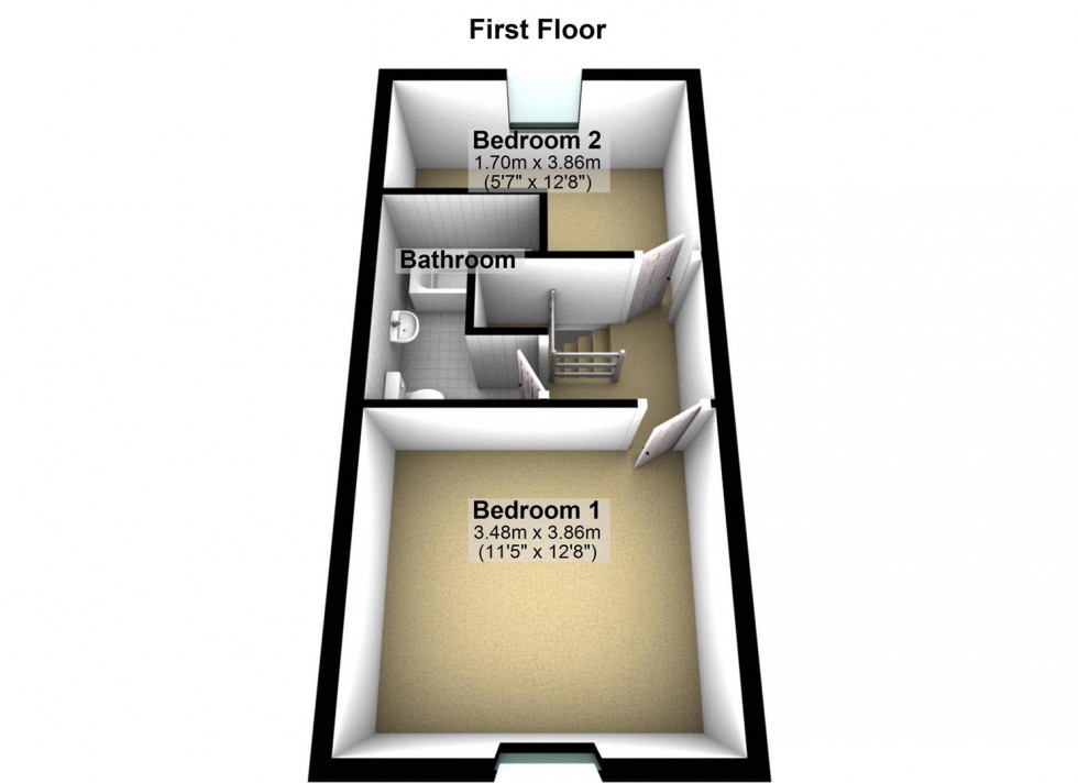 Floorplan for Harwood Street, Sunnyhurst, Darwen