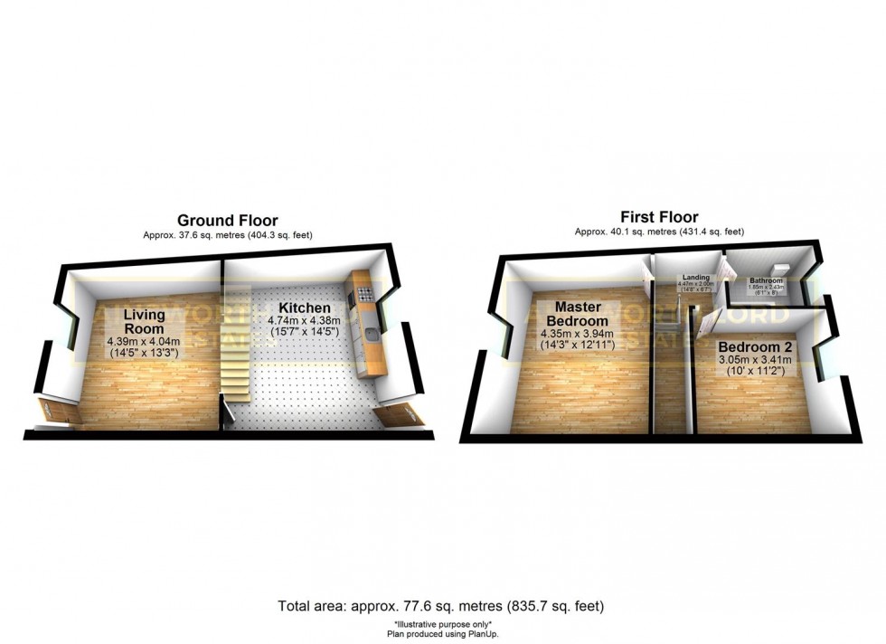 Floorplan for Suffolk Street, Mill Hill, Blackburn